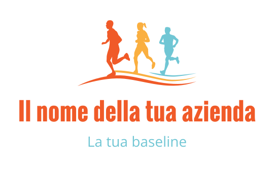 Running logo