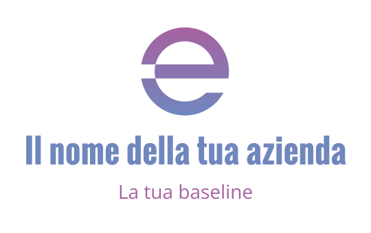 E logo