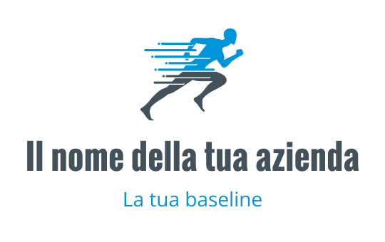Running logo