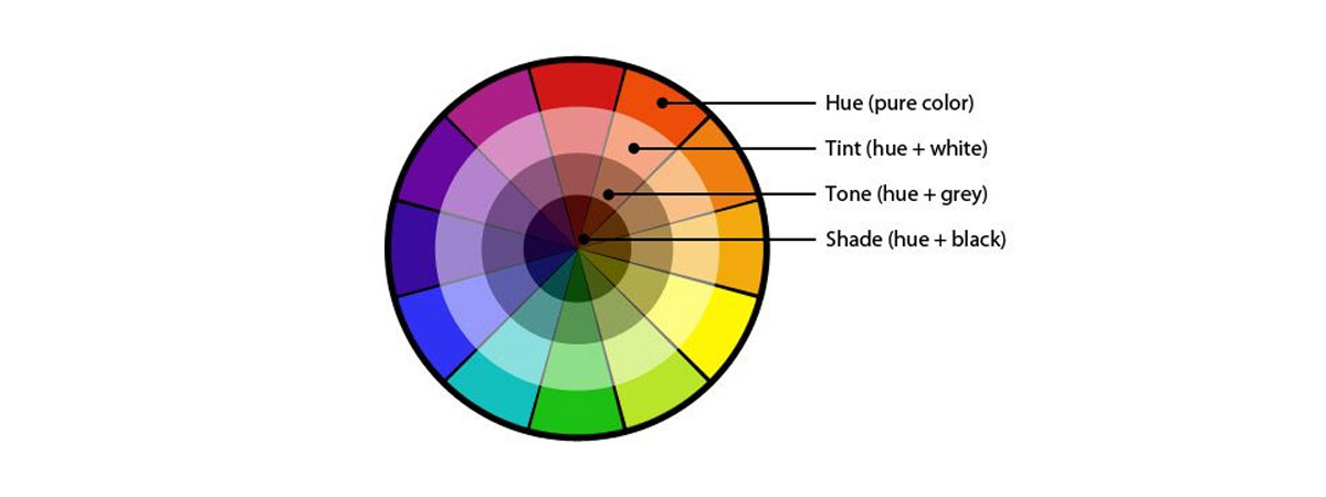 Ruota dei colori della tinta