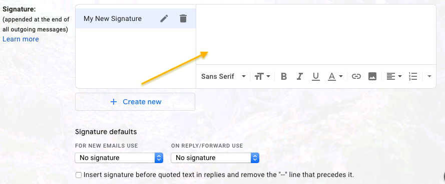 Come creare una firma email con Gmail