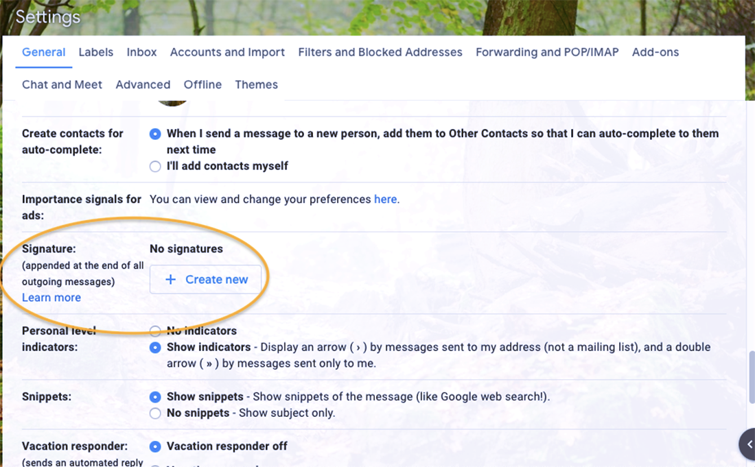 Come creare una firma email con Gmail