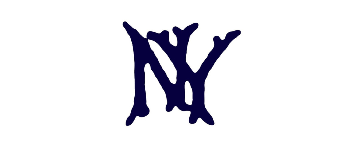 Logo sovrapposto dei New York Yankees