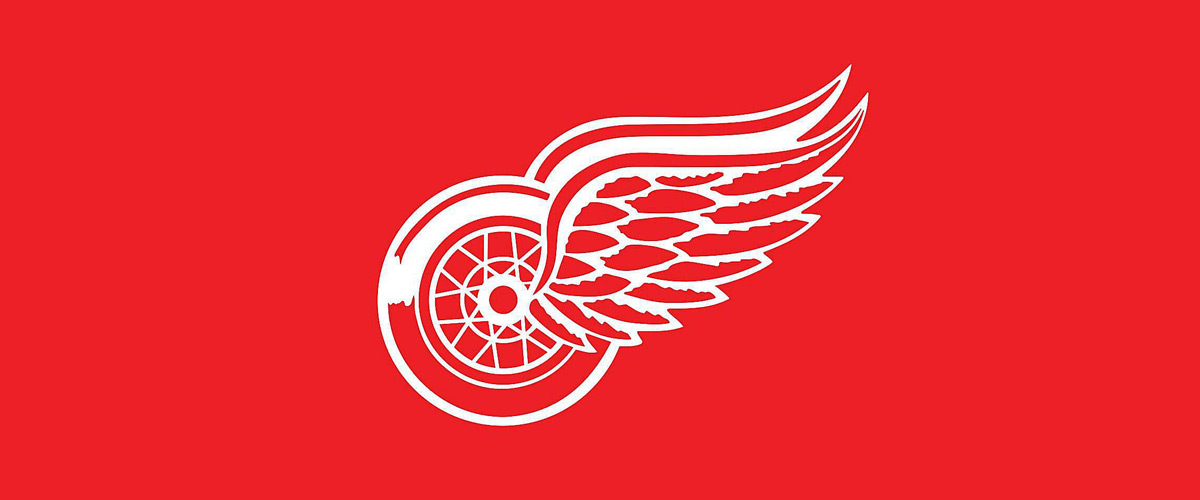 Logo delle ali rosse di Detroit