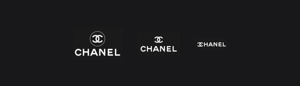Diverse versioni del logo del canale