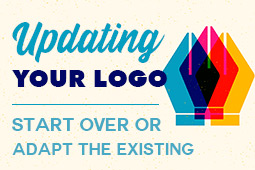 Aggiornare il tuo logo: ricominciare da zero, o adattare il tuo vecchio logo? 