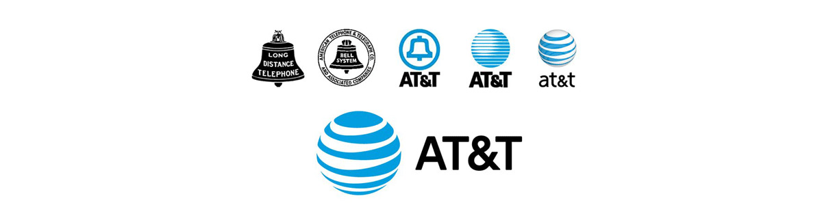 Evoluzione del logo AT&T