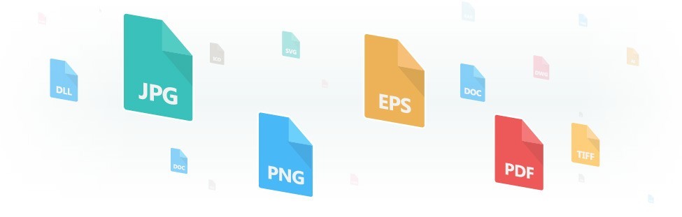 Obtain your logo in JPG, EPS, PDF, AI