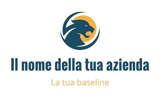 Silhouette di pantera turchese con accenti dorati, che rappresenta l'industria dei tigri.