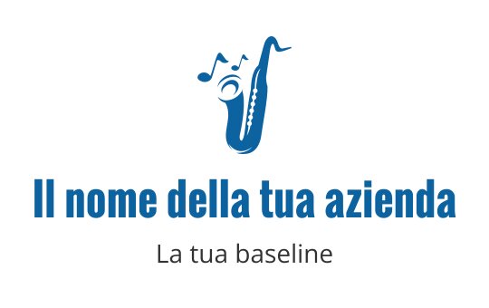 Saxophone logo