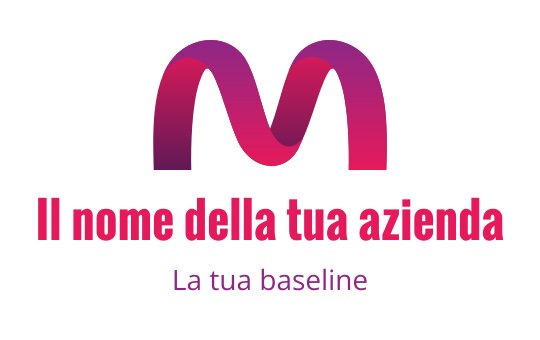 M logo