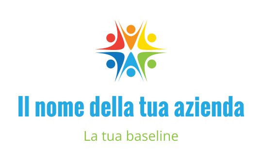 Logo colorato con figure umane interconnesse a forma di stella