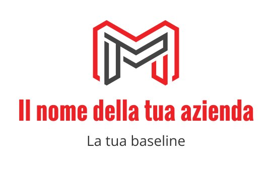 M logo