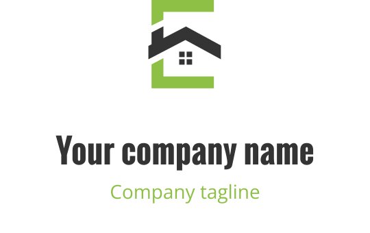 E logo