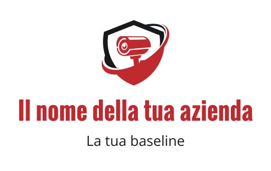 Telecamera a circuito chiuso logo