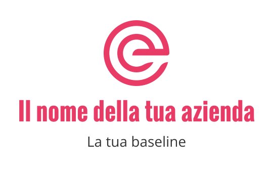 E logo
