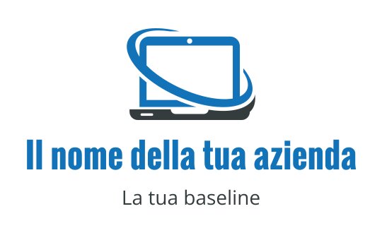 Il computer portatile logo