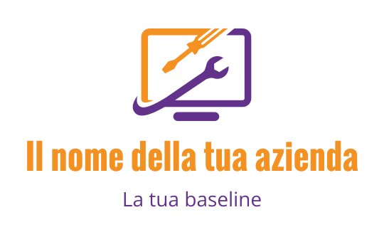 Il computer portatile logo