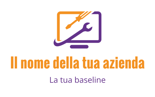 Il computer portatile logo
