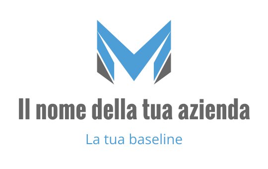 M logo