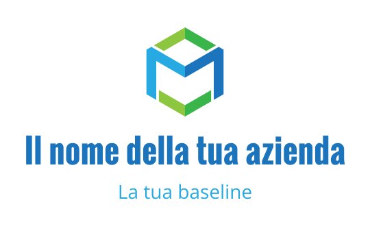 M logo