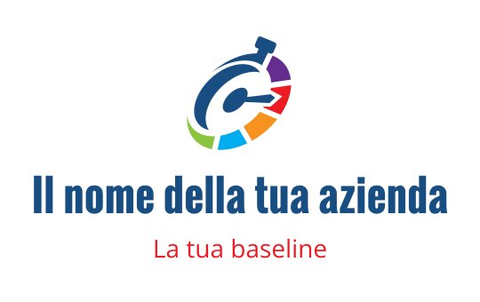 Logo dinamico con un tachimetro colorato e una chiave inglese