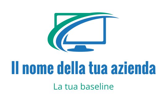 Il computer portatile logo