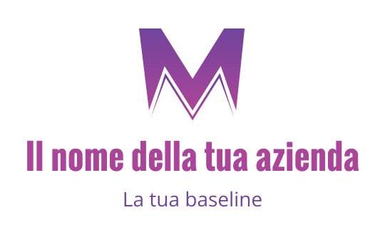 M logo