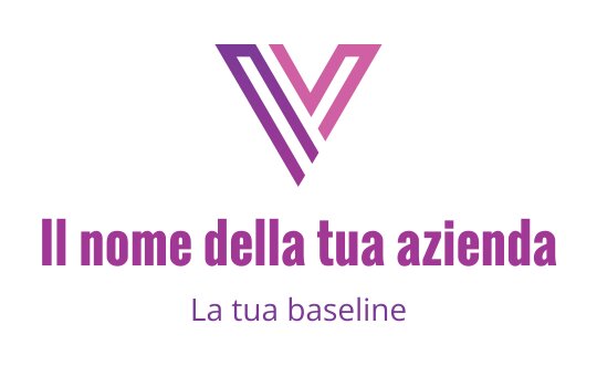 V logo