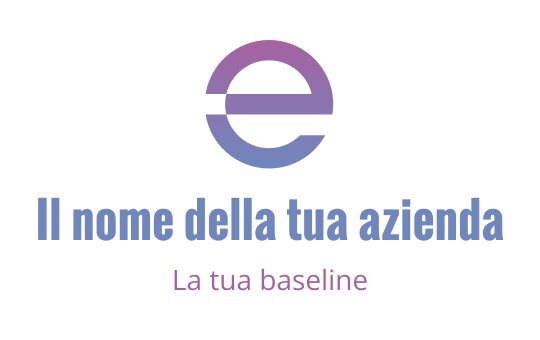 E logo