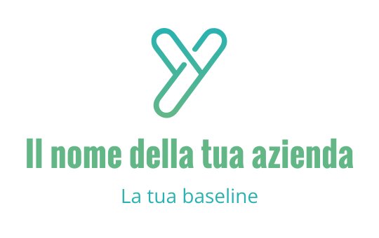 Design del logo moderno intrecciato in tonalità di verde e blu