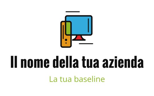 Il computer portatile logo
