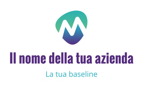 M logo