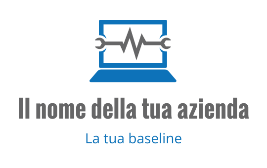 Il computer portatile logo