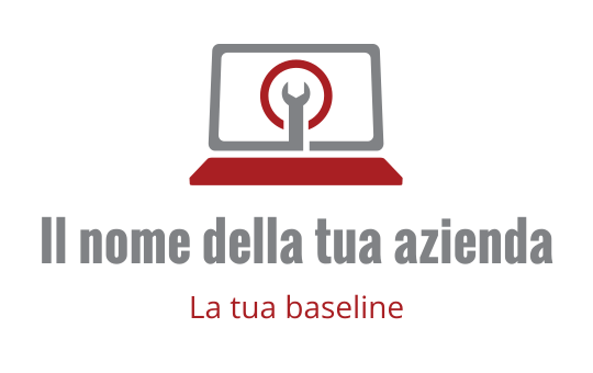 Il computer portatile logo