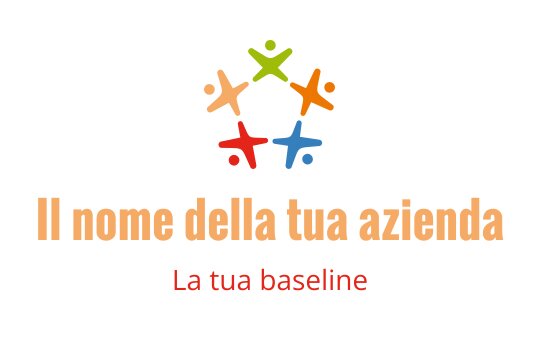Logo colorato con figure umane astratte in un arrangiamento circolare