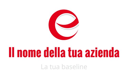 E logo
