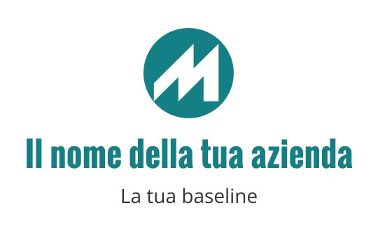 M logo