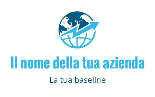 Logo astratto colorato con forme sovrapposte di verde, arancione e blu